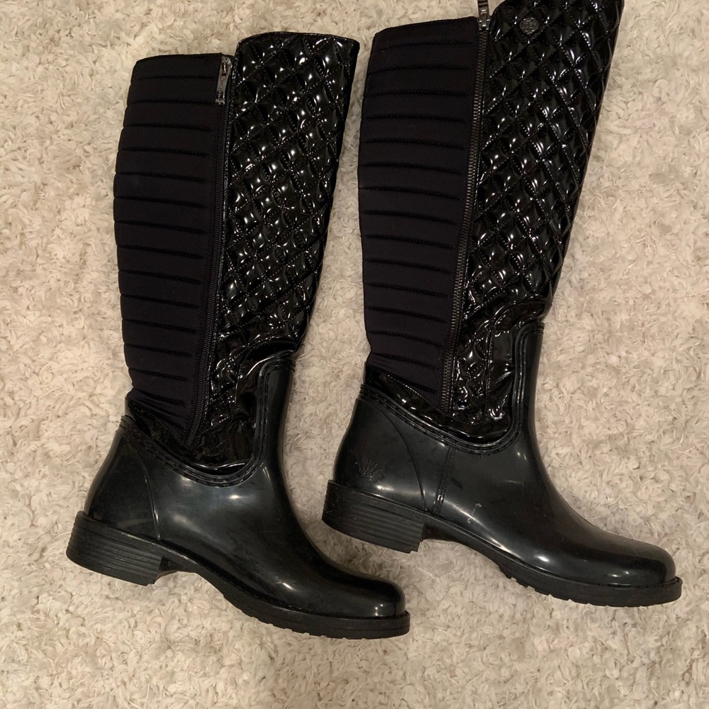 Posh wellies rain boots - size 7
